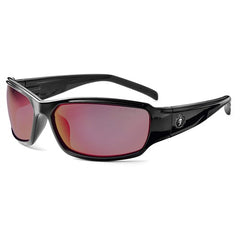 Thor Hcp Red Lens Black Safety Glasses - Industrial Tool & Supply