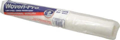Premier Paint Roller - 3/8" Nap, 18" Wide Paint Woven-Pro Roller Cover - Semi-Smooth Texture, Woven - Industrial Tool & Supply