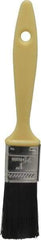 Premier Paint Roller - 1" Synthetic Chip Brush - 1-3/4" Bristle Length, 5-1/2" Plastic Handle - Industrial Tool & Supply