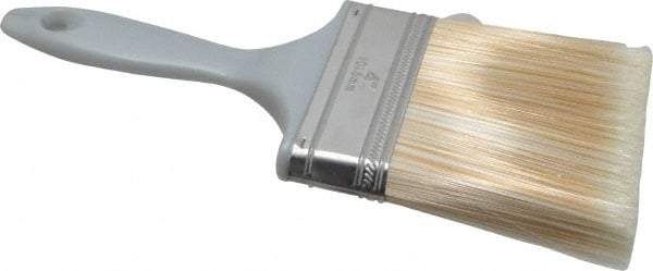 Premier Paint Roller - 4" Synthetic Varnish Brush - 3-1/2" Bristle Length, 6-1/2" Plastic Handle - Industrial Tool & Supply