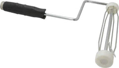 Premier Paint Roller - 9" Wide x 9" Long Heavy-Duty Frame - Metal Frame, Plastic Handle - Industrial Tool & Supply