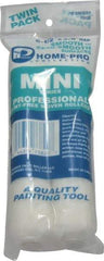 Premier Paint Roller - 3/8" Nap, Mini Paint Roller - 6-1/2" Wide, Includes Roller Cover - Industrial Tool & Supply