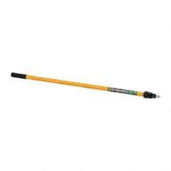 Premier Paint Roller - 4 to 8' Long Paint Roller Extension Pole - Stainless Steel & Fiberglass - Industrial Tool & Supply
