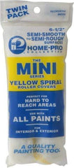 Premier Paint Roller - Mini Paint Roller - 6-1/2" Wide, Includes Roller Cover - Industrial Tool & Supply