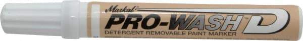 Markal - White Paint Marker - Fine Tip - Industrial Tool & Supply