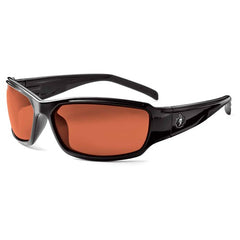 Thor Copper Lens Black Safety Glasses - Industrial Tool & Supply