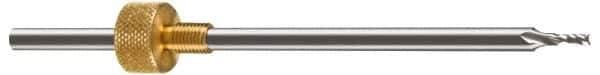 Onsrud - 1/16" Cutting Diam x 5/16" Length of Cut, 1 Flute, Upcut Spiral Router Bit - Uncoated, Right Hand Cut, Solid Carbide, 6-1/2" OAL x 11/64" Shank Diam, Single Edge - Industrial Tool & Supply