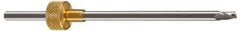 Onsrud - 3/16" Cutting Diam x 3/8" Length of Cut, 1 Flute, Upcut Spiral Router Bit - Uncoated, Right Hand Cut, Solid Carbide, 6-1/2" OAL x 1/4" Shank Diam, Single Edge - Industrial Tool & Supply