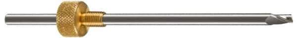 Onsrud - 1/8" Cutting Diam x 5/16" Length of Cut, 1 Flute, Upcut Spiral Router Bit - Uncoated, Right Hand Cut, Solid Carbide, 6-1/2" OAL x 1/4" Shank Diam, Single Edge - Industrial Tool & Supply
