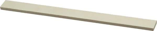 Made in USA - 800 Grit Aluminum Oxide Rectangular Polishing Stone - Super Fine Grade, 1/2" Wide x 6" Long x 1/8" Thick - Industrial Tool & Supply