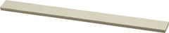 Made in USA - 800 Grit Aluminum Oxide Rectangular Polishing Stone - Super Fine Grade, 1/2" Wide x 6" Long x 1/8" Thick - Industrial Tool & Supply