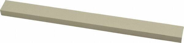 Made in USA - 800 Grit Aluminum Oxide Rectangular Polishing Stone - Super Fine Grade, 1/2" Wide x 6" Long x 1/4" Thick - Industrial Tool & Supply