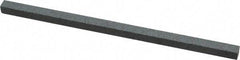 Made in USA - 150 Grit Silicon Carbide Square Polishing Stone - Very Fine Grade, 1/4" Wide x 6" Long x 1/4" Thick - Industrial Tool & Supply