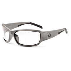 Thor Clear Lens Matte Gray Safety Glasses - Industrial Tool & Supply