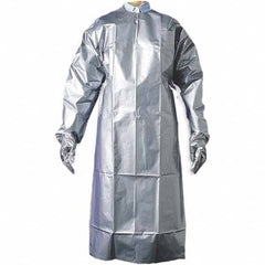 North - 1 10-Piece Size 58" x 62" Chemical Resistant Coat Apron - Industrial Tool & Supply