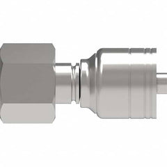Eaton - Hydraulic Hose Fittings & Couplings Type: Female Swivel DIN 24 Seat Heavy Hose Diameter: 7/8 (Inch) - Industrial Tool & Supply