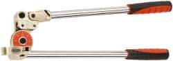 Ridgid - 1/4" Bend Radius, 1/4" Capacity, Tubing Bender - 15-1/2" OAL, Works on Stainless Steel, Steel & Titanium - Industrial Tool & Supply