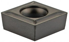 Kennametal - CCGT32.51 Grade KCU10 Carbide Turning Insert - 80° Diamond, 5/32" Thick, 1/64" Corner Radius - Industrial Tool & Supply