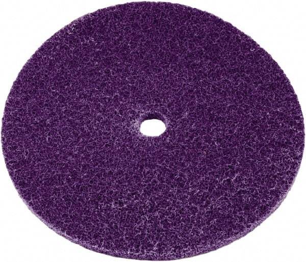 3M - 12" Diam, Aluminum Oxide Hook & Loop Disc - Medium Grade, Nonwoven, - Industrial Tool & Supply