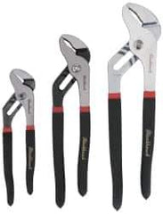 Blackhawk by Proto - 3 Piece Rib Lock Plier Set - Comes in Pouch - Industrial Tool & Supply
