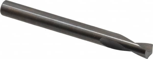 Keo - 1/4" Body Diam, 142°, 2-1/2" OAL, Solid Carbide Spotting Drill - Industrial Tool & Supply