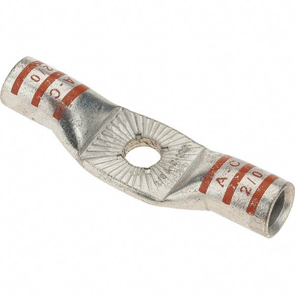 Made in USA - 2/0 AWG, Electrolytic Copper Battery Connector - Orange - Industrial Tool & Supply