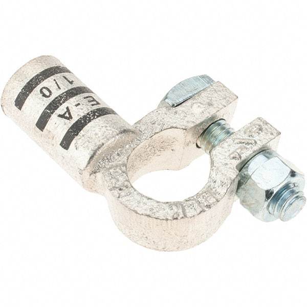 Made in USA - 1/0 AWG, Copper Battery Connector - Black - Industrial Tool & Supply