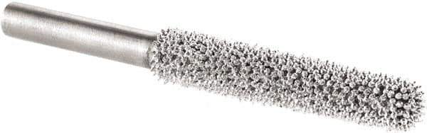 KUTZALL - 1/4" Cut Diam, 1/4" Shank Diam, Cylinder Ball End Head Burr - Carbide, Ball End - Industrial Tool & Supply