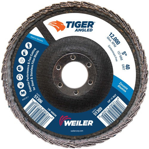 5 TIGER ANGLED ZIRC - Industrial Tool & Supply