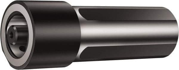 Sandvik Coromant - 40;C3 System Size, Modular Tool Holding System Adapter - 18mm Projection, 45.5mm Body Diam, 118mm OAL, Through Coolant - Exact Industrial Supply