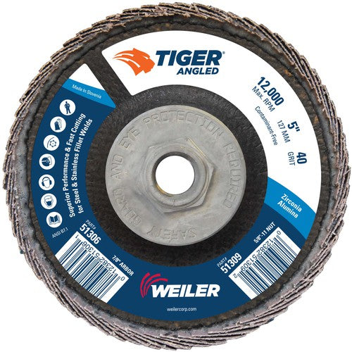 5 TIGER ANGLED ZIRC - Industrial Tool & Supply