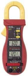 Amprobe - ACD14TRMS-PLUS, CAT III, Digital True RMS HVAC Clamp Meter with 1.0236" Clamp On Jaws - 600 VAC/VDC, 600 AC Amps, Measures Voltage, Continuity, Current, Frequency, microAmps, Resistance, Temperature - Industrial Tool & Supply