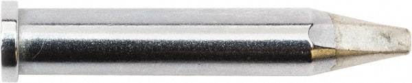 Weller - 2.4mm Point, 2.4mm Tip Diameter, Soldering Iron Chisel Tip - Series XT, For Use with Hand Soldering with WX1 or WX2 Base Unit and WXP120 Iron - Exact Industrial Supply