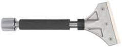 Hyde Tools - Stiff Carbon Steel Stiff Chisel - 4" Blade Width x 8" Blade Length, 48" Long Handle - Industrial Tool & Supply