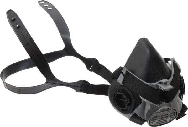 Bitrex - Series Advantage 420, Size M Half Mask Respirator - 4-Point Suspension, Bayonet Connection - Industrial Tool & Supply