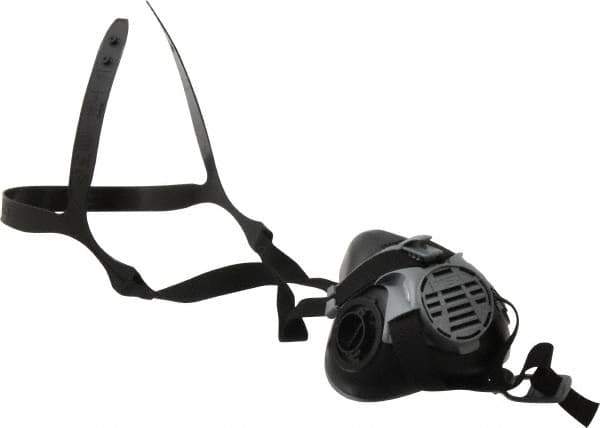 Bitrex - Series Advantage 420, Size L Half Mask Respirator - 4-Point Suspension, Bayonet Connection - Industrial Tool & Supply
