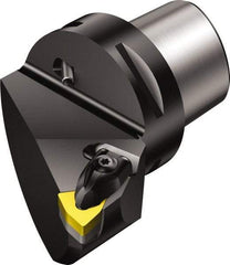 Sandvik Coromant - Left Hand Cut, Size C4, WNMG 332 Insert Compatiblity, Modular Turning & Profiling Cutting Unit Head - 27mm Ctr to Cutting Edge, 50mm Head Length, Through Coolant, Series T-Max P - Industrial Tool & Supply