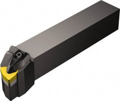 Sandvik Coromant - DWLNR, Right Hand Cut, -5° Lead Angle, 25mm Shank Height x 25mm Shank Width, Negative Rake Indexable Turning Toolholder - 150mm OAL, WNMG 432 Insert Compatibility, Series T-Max P - Industrial Tool & Supply