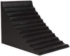 Value Collection - 7" Wide x 8" High x 10" Deep, Rubber Wheel Chock - Type E - Industrial Tool & Supply