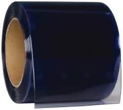Value Collection - Clear Smooth Standard Dock Curtain Strips - 8" Wide x 7' Long x 0.08" Thick, PVC - Industrial Tool & Supply