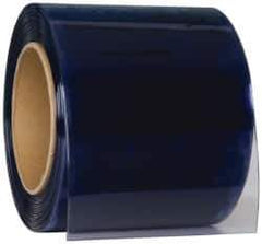 Value Collection - Clear Smooth Standard Dock Curtain Strips - 8" Wide x 8' Long x 0.08" Thick, PVC - Industrial Tool & Supply