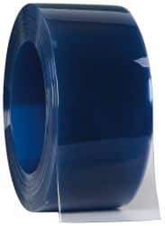 Value Collection - Clear Smooth Standard Dock Curtain Strips - 8" Wide x 150' Long x 0.08" Thick, Vinyl - Industrial Tool & Supply