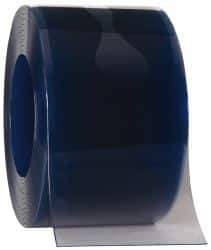 Value Collection - Clear Smooth Standard Dock Curtain Strips - 12" Wide x 150' Long x 1/8" Thick, PVC - Industrial Tool & Supply