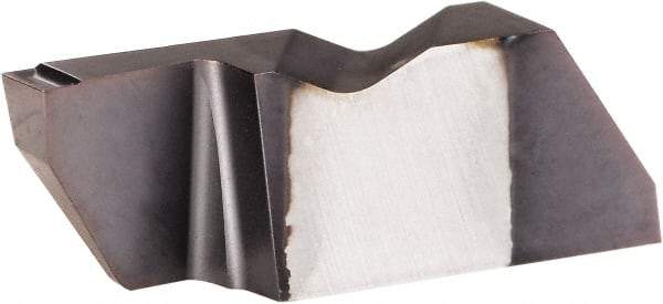 Kennametal - 3M300NFD K Grade KC5025, 3mm Cutting Width Carbide Grooving Insert - 6.35mm Max Depth of Cut, Left Hand, 0.19mm Corner Radius, AlTiN Finish - Industrial Tool & Supply