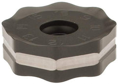 Seco - ONMU090520 M12 Grade MP2500 Carbide Milling Insert - TiCN/Al2O3 Finish, 0.228" Thick, 0.866" Inscribed Circle - Industrial Tool & Supply