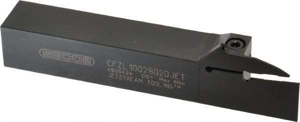 Seco - CFZL, Left Hand Cut, 1" Shank Height x 1" Shank Width, Indexable Turning Toolholder - 6" OAL, LC.. 2802.. Insert Compatibility, Series Multi-Directional Turning (MDT) - Industrial Tool & Supply