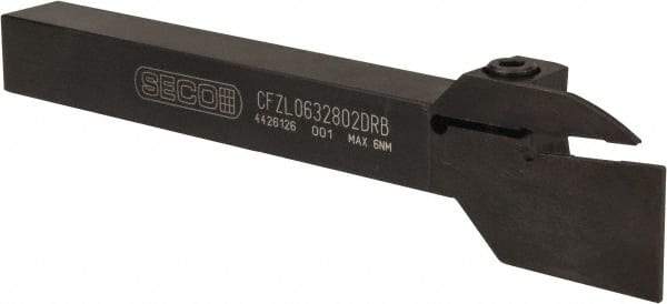 Seco - CFZL, Left Hand Cut, 5/8" Shank Height x 5/8" Shank Width, Indexable Turning Toolholder - 6" OAL, LC.. 2802.. Insert Compatibility, Series Multi-Directional Turning (MDT) - Industrial Tool & Supply
