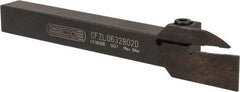 Seco - CFZL, Left Hand Cut, 5/8" Shank Height x 5/8" Shank Width, Indexable Turning Toolholder - 6" OAL, LC.. 2802.. Insert Compatibility, Series Multi-Directional Turning (MDT) - Industrial Tool & Supply