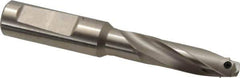 Guhring - 0.492 to 0.511" Diam, 41.3mm Max Depth, 5/8" Shank Diam, 61mm Flute, Replaceable Tip Drill - HT 800 WP Insert, Series 4107 - Industrial Tool & Supply