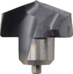 Kennametal - Series KenTIP, 14.5mm Diam Grade KCP15 140° Replaceable Drill Tip - Carbide, AlTiN Finish, S Seat Size - Industrial Tool & Supply